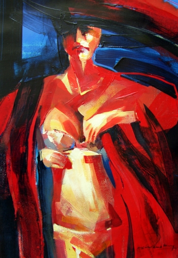 getting dressed
400 x 600 mm  -  acrylic on canvas  SOLD
