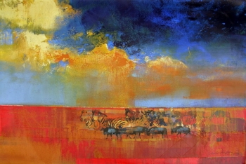 serengeti crossing
1500 x 1000 mm acrylic on canvas    -  SOLD
