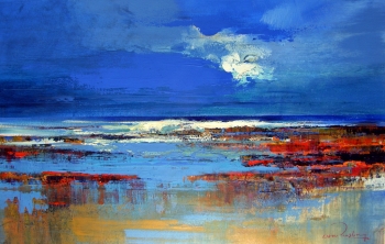 rocky coastline
850 x 650 mm  -  acrylic on canvas  SOLD
