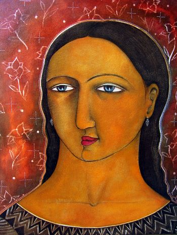 looking out
609 x 762 mm tempera on canvas    -     SOLD
